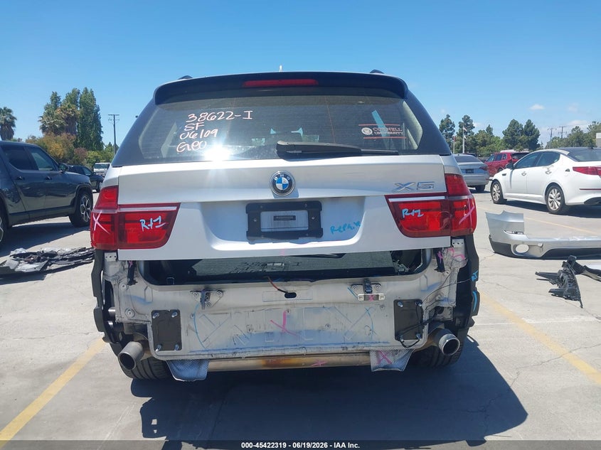 2013 BMW X5 VIN 5UXZV4C50D0G56830 IAAI salvage auction — REAR END, Salvage (California), sold $2,650 on 2026-07-06 (photo 6)