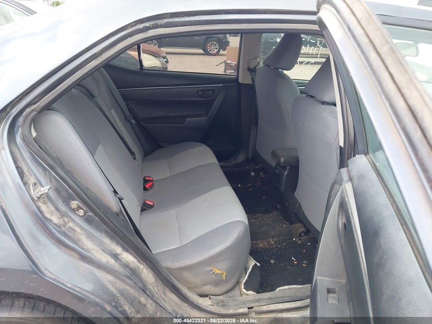2015 Toyota Corolla VIN 5YFBURHE9FP227199 IAAI salvage auction — NORMAL WEAR, Original (Texas), sold $2,200 on 2026-07-15 (photo 8)