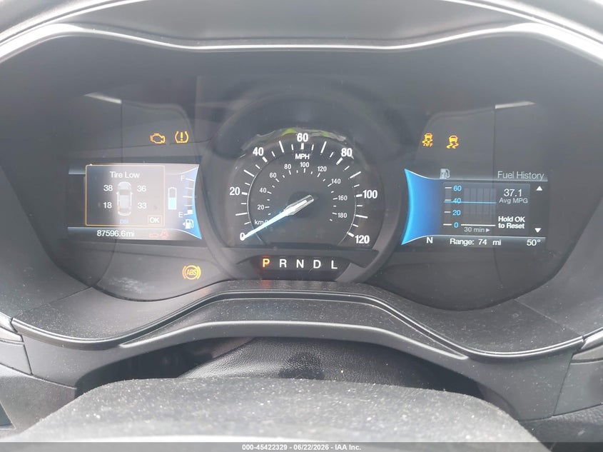 2019 Ford Fusion VIN 3FA6P0LU9KR108033 IAAI salvage auction — LEFT FRONT, Salvage Title, sold $3,950 on 2026-07-31 (photo 7)
