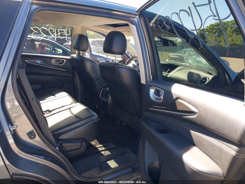 2020 Infiniti Qx60 VIN 5N1DL0MM7LC544757 IAAI salvage auction — LEFT SIDE, Salvage Title, sold $7,100 on 2026-08-18 (photo 8)