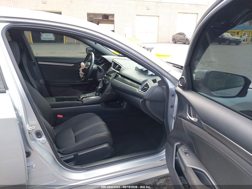 2021 Honda Civic VIN SHHFK7H66MU421197 IAAI salvage auction — FRONT END, Salvage Title, sold $3,350 on 2026-07-29 (photo 5)