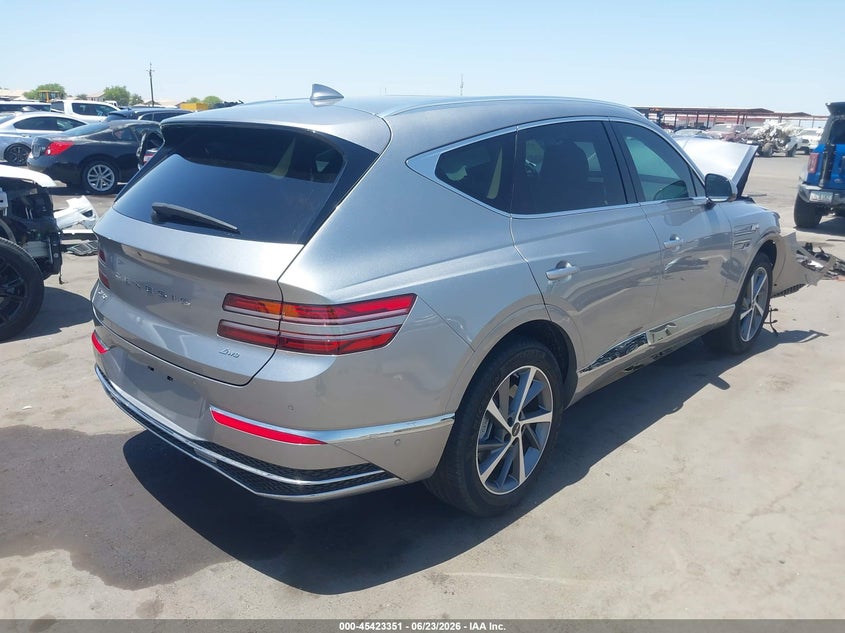 2025 Genesis Gv80 VIN KMUHBESB6SU228036 IAAI salvage auction — FRONT END, Salvage (Arizona), sold $12,200 on 2026-07-28 (photo 4)