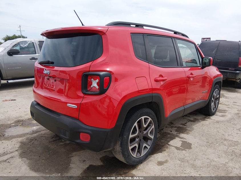2015 Jeep Renegade VIN ZACCJABT1FPC34044 IAAI salvage auction — HAIL, Salvage (Kansas), sold $2,150 on 2026-08-01 (photo 4)