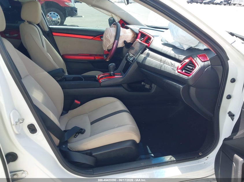 2018 Honda Civic VIN 19XFC2F72JE015061 IAAI salvage auction — FRONT END, Rebuildable (Florida), sold $1,500 on 2026-08-03 (photo 5)