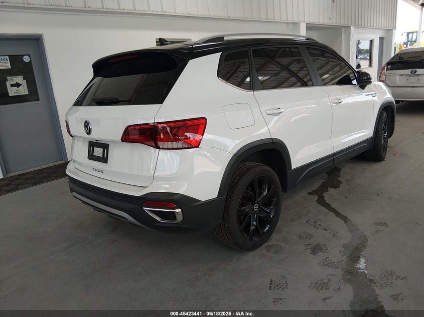 2023 Volkswagen Taos VIN 3VVEX7B21PM373940 IAAI salvage auction — LEFT FRONT, Rebuildable (Florida), sold $4,650 on 2026-07-11 (photo 4)