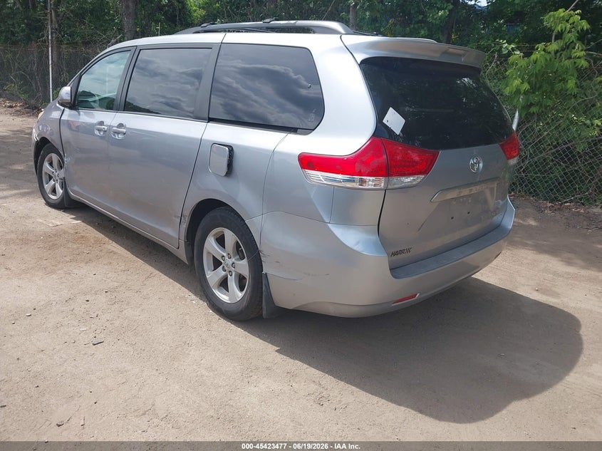 2011 Toyota Sienna VIN 5TDKK3DC6BS160747 IAAI salvage auction — SUSPENSION, Salvage (Rhode Island), sold $1,750 on 2026-07-28 (photo 3)