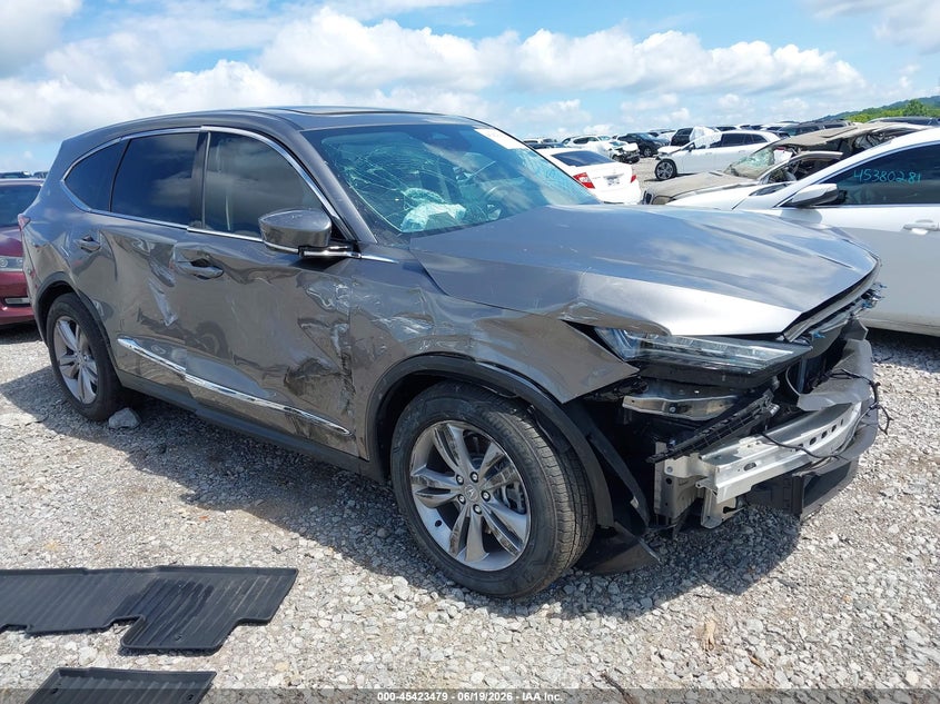 2025 Acura Mdx VIN 5J8YD9H36SL002901 IAAI salvage auction — LEFT & RIGHT, Salvage Title, sold $7,450 on 2026-07-23 (photo 1)