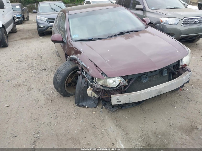 2010 Acura Tsx VIN JH4CU2F69AC017287 IAAI salvage auction — NORMAL WEAR, Clear (Massachusetts), sold $375 on 2026-07-21 (photo 1)