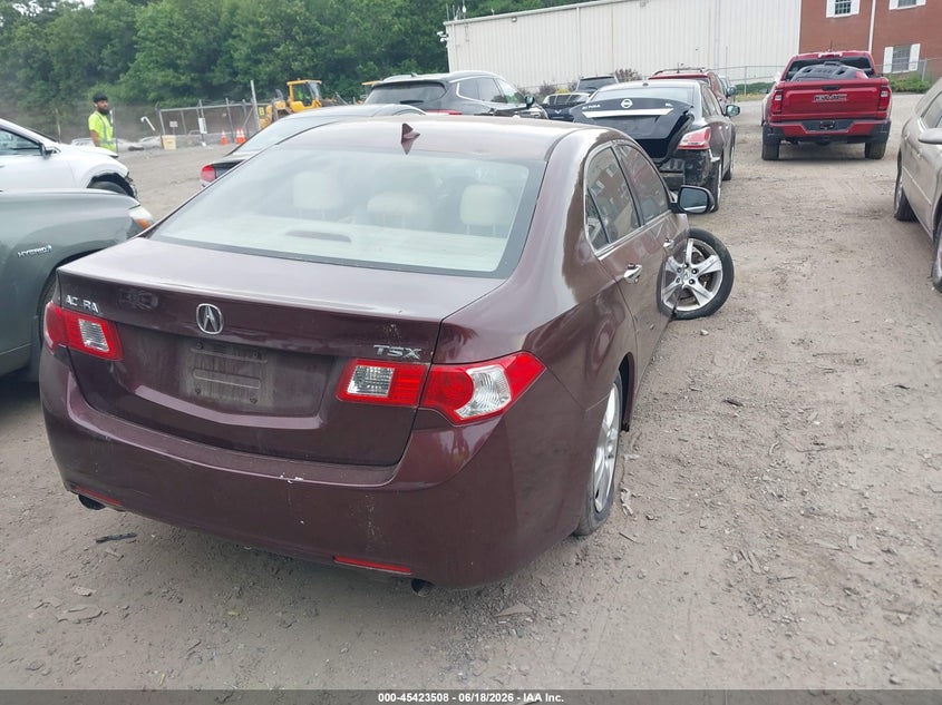 2010 Acura Tsx VIN JH4CU2F69AC017287 IAAI salvage auction — NORMAL WEAR, Clear (Massachusetts), sold $375 on 2026-07-21 (photo 4)