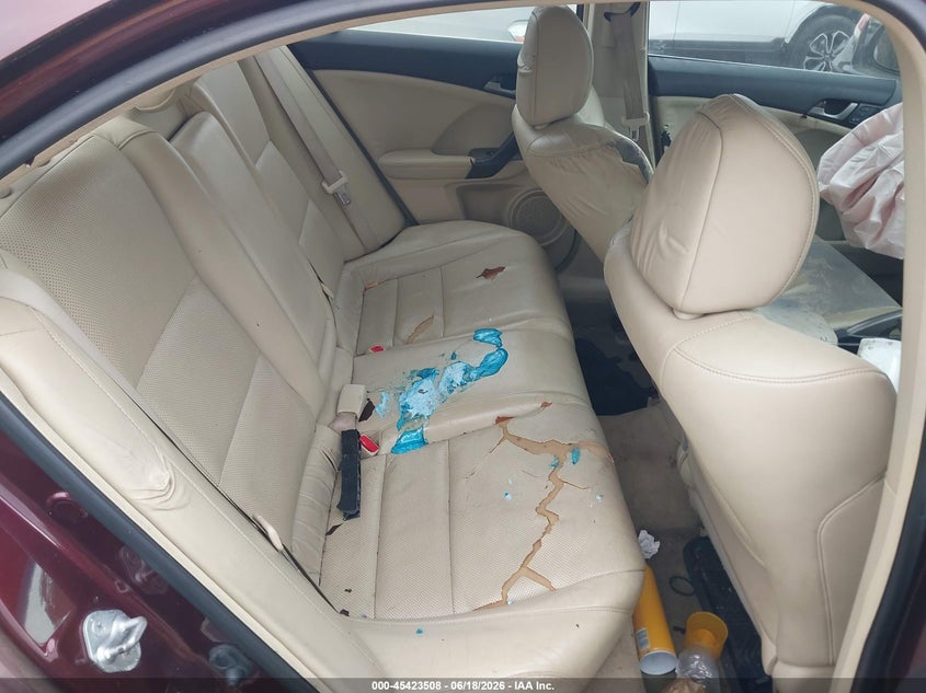 2010 Acura Tsx VIN JH4CU2F69AC017287 IAAI salvage auction — NORMAL WEAR, Clear (Massachusetts), sold $375 on 2026-07-21 (photo 8)