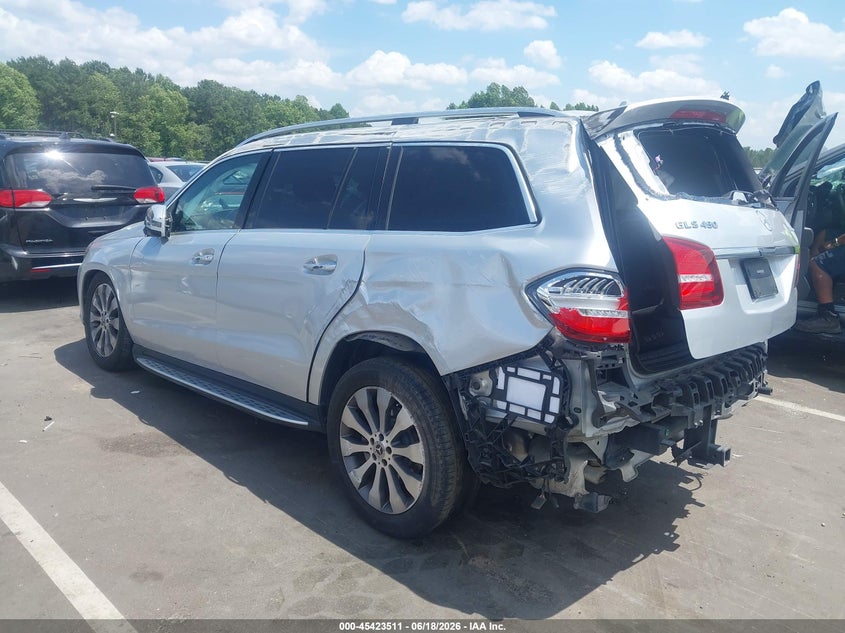 2019 Mercedes-benz Gls-klasse VIN 4JGDF6EE9KB233918 IAAI salvage auction — ROLLOVER, Salvage Title, sold $25 on 2026-07-30 (photo 3)