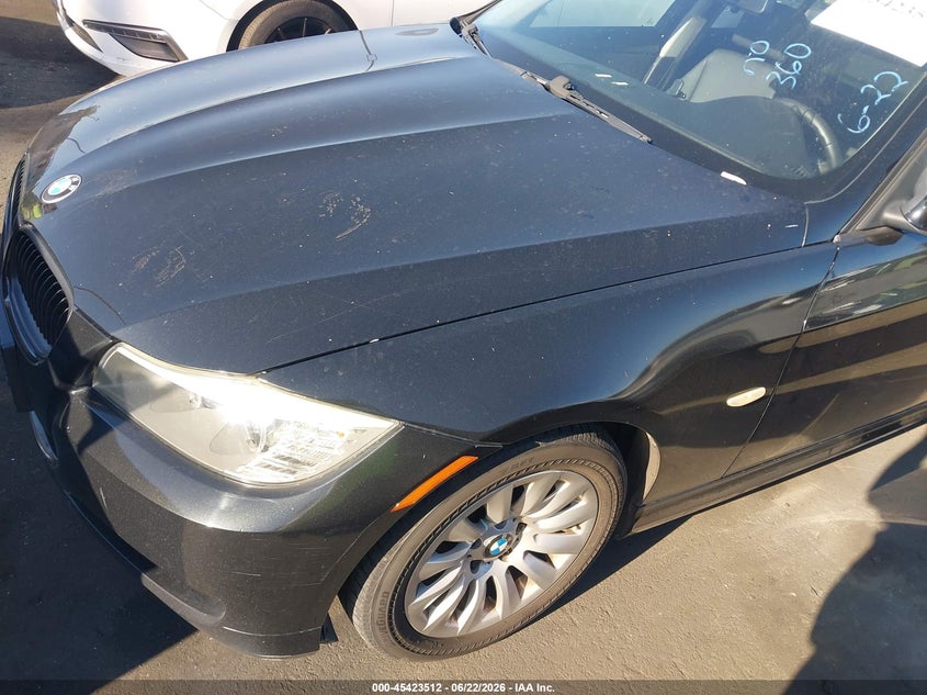 2009 BMW 3 series VIN WBAPH53549A438407 IAAI salvage auction — VANDALISM, Salvage Certificate (California), sold $375 on 2026-07-10 (photo 6)