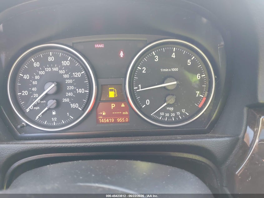2009 BMW 3 series VIN WBAPH53549A438407 IAAI salvage auction — VANDALISM, Salvage Certificate (California), sold $375 on 2026-07-10 (photo 7)