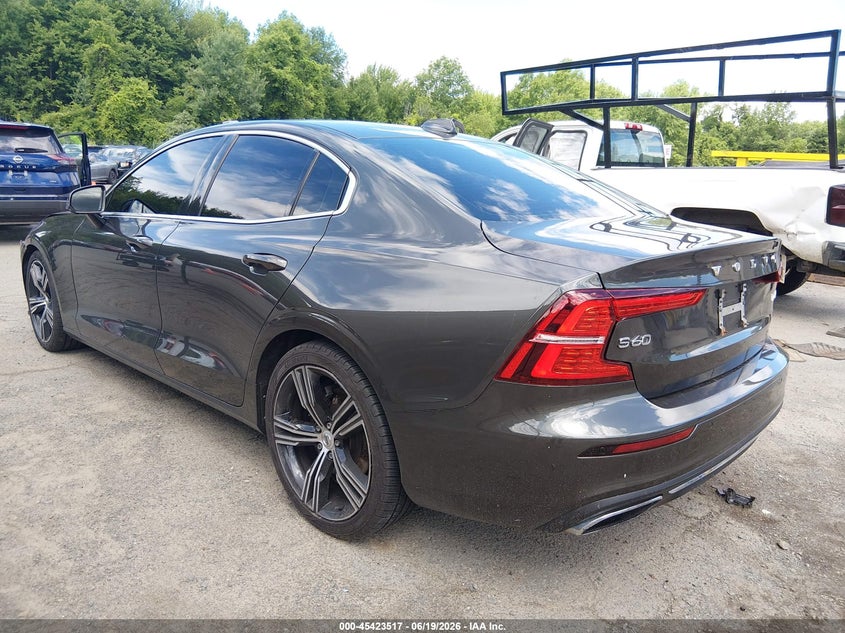 2019 Volvo S60 VIN 7JRA22TLXKG004746 IAAI salvage auction — LEFT FRONT, Salvage Title, sold $7,400 on 2026-07-30 (photo 3)