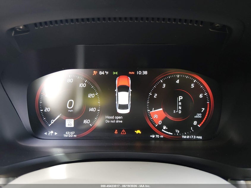 2019 Volvo S60 VIN 7JRA22TLXKG004746 IAAI salvage auction — LEFT FRONT, Salvage Title, sold $7,400 on 2026-07-30 (photo 7)