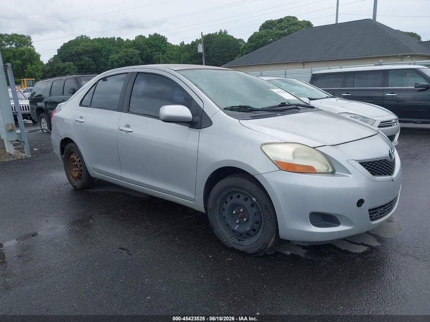 2010 Toyota Yaris VIN JTDBT4K38A1369408 IAAI salvage auction — NORMAL WEAR, Repossession Paperwork (Georgia), sold $525 on 2026-07-22 (photo 1)