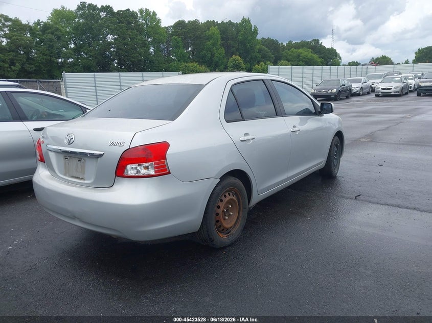 2010 Toyota Yaris VIN JTDBT4K38A1369408 IAAI salvage auction — NORMAL WEAR, Repossession Paperwork (Georgia), sold $525 on 2026-07-22 (photo 4)