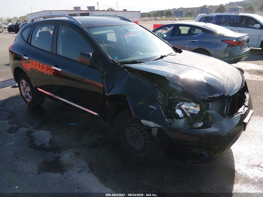 2015 Nissan Rogue VIN JN8AS5MV1FW758814 IAAI salvage auction — FRONT END, Salvage (Missouri), sold $25 on 2026-07-21 (photo 1)