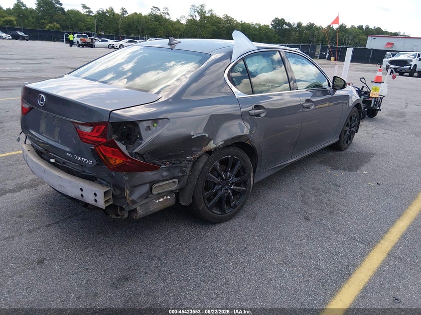 2013 Lexus VIN JTHCE1BL2D5002173 IAAI salvage auction — RIGHT REAR, Salvage (South Carolina), sold $25 on 2026-07-22 (photo 4)