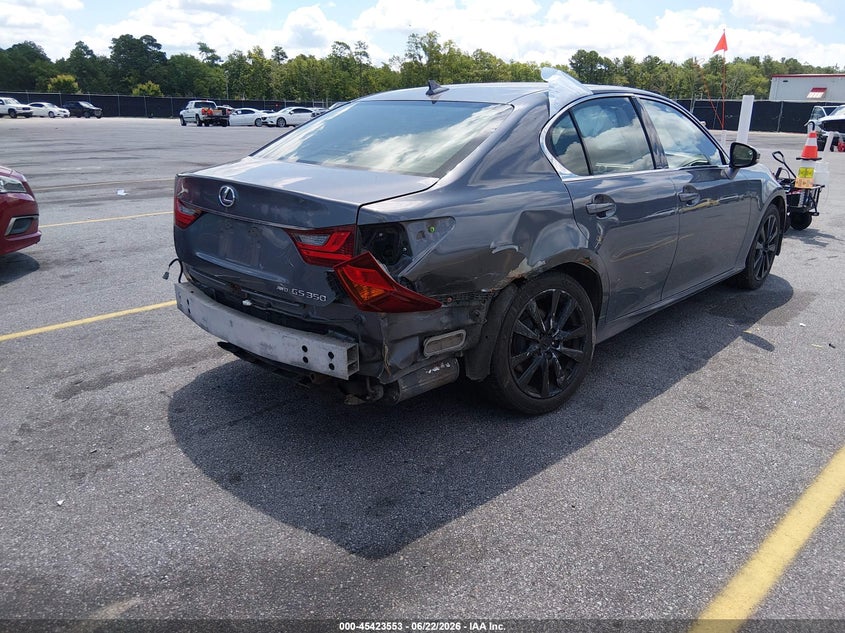 2013 Lexus VIN JTHCE1BL2D5002173 IAAI salvage auction — RIGHT REAR, Salvage (South Carolina), sold $25 on 2026-07-22 (photo 6)