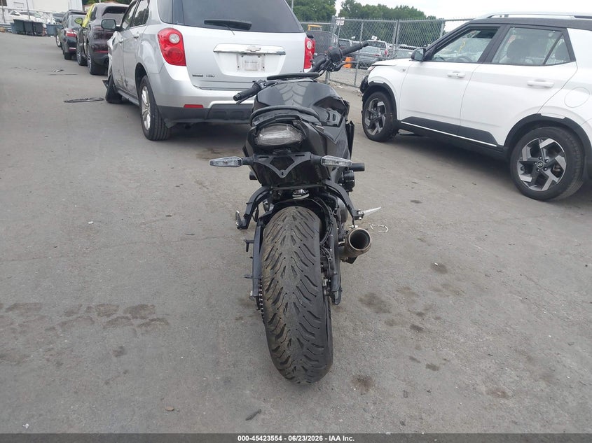 2023 Suzuki VIN JS1EK11B6P7100220 IAAI salvage auction — ENGINE DAMAGE, Salvage Title, sold $0 on 2026-09-16 (photo 6)