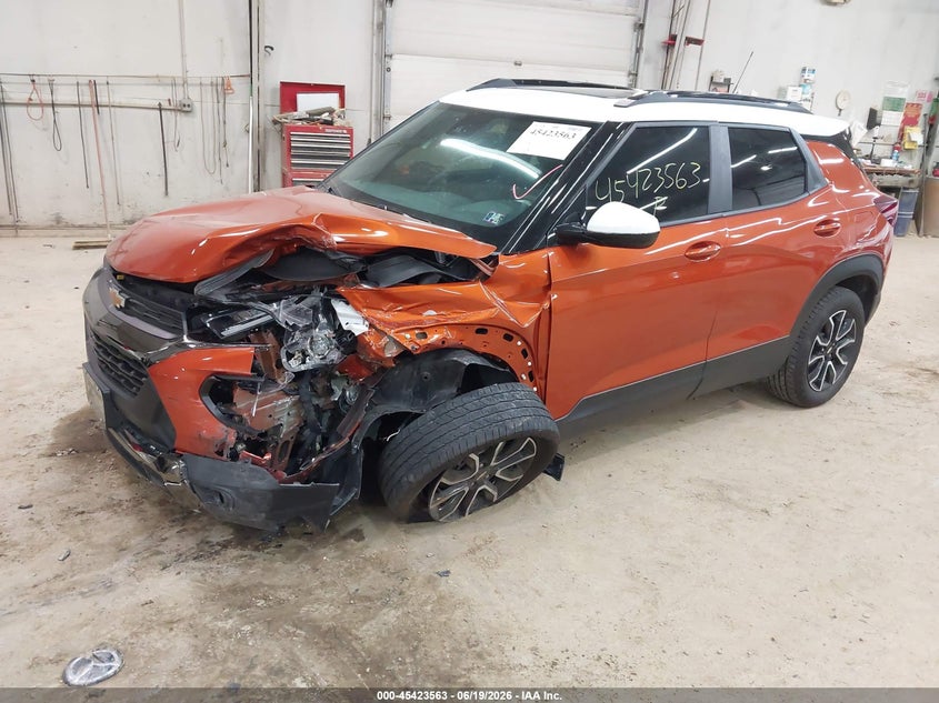 2023 Chevrolet Trailblazer VIN KL79MSSL1PB133537 IAAI salvage auction — LEFT FRONT, Salvage (Pennsylvania), sold $5,500 on 2026-07-24 (photo 2)