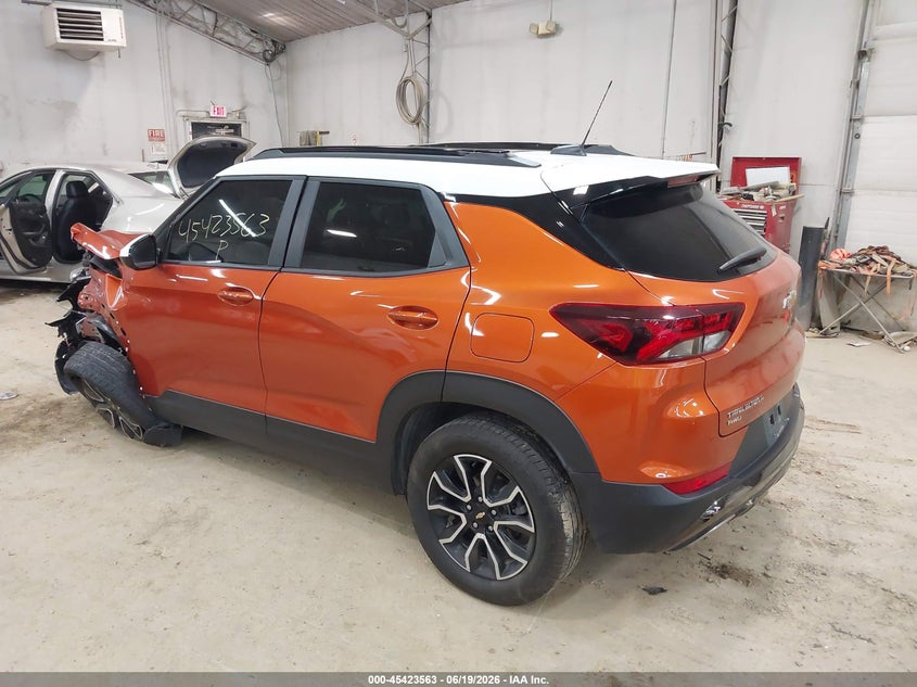 2023 Chevrolet Trailblazer VIN KL79MSSL1PB133537 IAAI salvage auction — LEFT FRONT, Salvage (Pennsylvania), sold $5,500 on 2026-07-24 (photo 3)