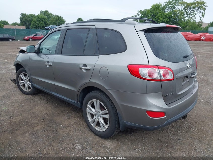 2011 Hyundai Santa fe VIN 5XYZKDAG6BG046918 IAAI salvage auction — FRONT END, Salvage (Pennsylvania), sold $525 on 2026-07-08 (photo 3)