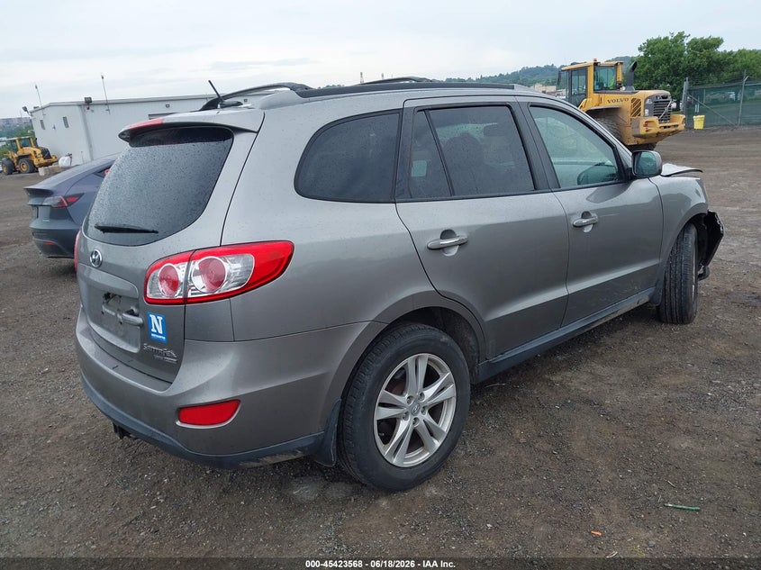 2011 Hyundai Santa fe VIN 5XYZKDAG6BG046918 IAAI salvage auction — FRONT END, Salvage (Pennsylvania), sold $525 on 2026-07-08 (photo 4)