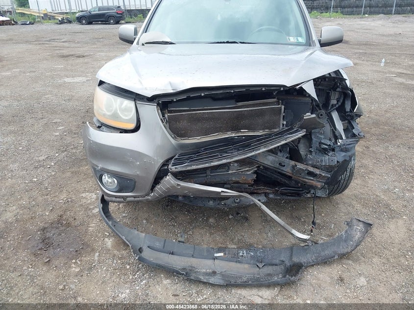2011 Hyundai Santa fe VIN 5XYZKDAG6BG046918 IAAI salvage auction — FRONT END, Salvage (Pennsylvania), sold $525 on 2026-07-08 (photo 6)