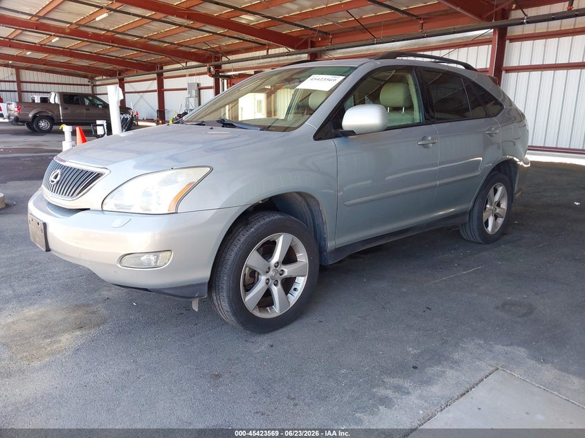 2006 Lexus Rx VIN JTJHA31U660104680 IAAI salvage auction — NORMAL WEAR, Clear - Dealer Only (California), sold $775 on 2026-07-14 (photo 2)