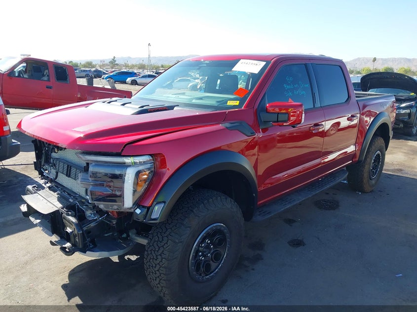 2026 Ford F-150 VIN 1FTFW1RG0TFA22967 IAAI salvage auction — FRONT END, Salvage (Arizona), sold $30,250 on 2026-07-21 (photo 2)