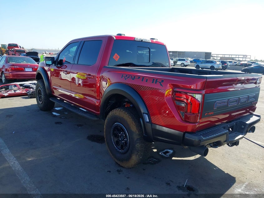 2026 Ford F-150 VIN 1FTFW1RG0TFA22967 IAAI salvage auction — FRONT END, Salvage (Arizona), sold $30,250 on 2026-07-21 (photo 3)