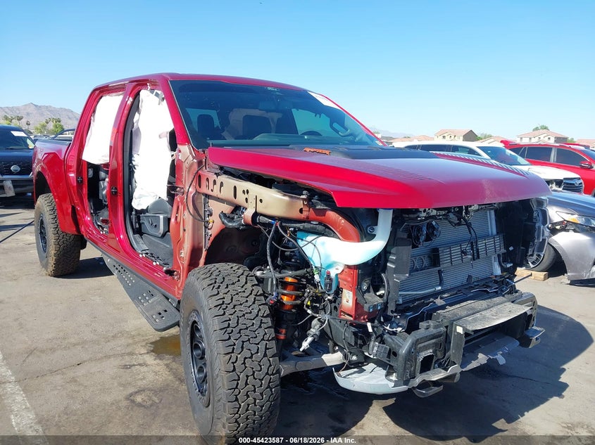 2026 Ford F-150 VIN 1FTFW1RG0TFA22967 IAAI salvage auction — FRONT END, Salvage (Arizona), sold $30,250 on 2026-07-21 (photo 6)