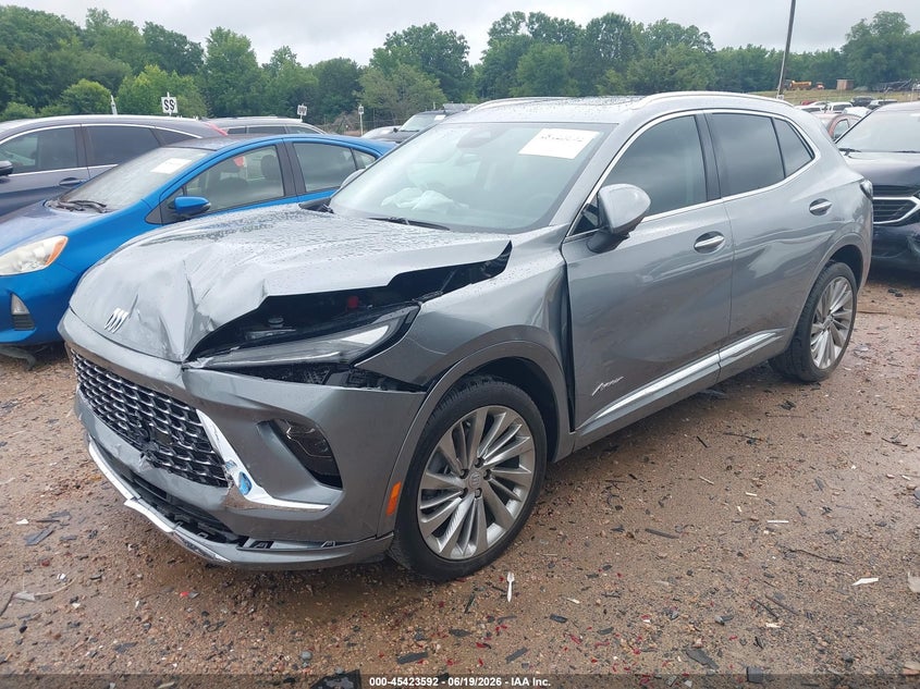 2024 Buick Envision VIN LRBFZSE43RD036051 IAAI salvage auction — FRONT END, Salvage (North Carolina), sold $8,700 on 2026-07-13 (photo 2)
