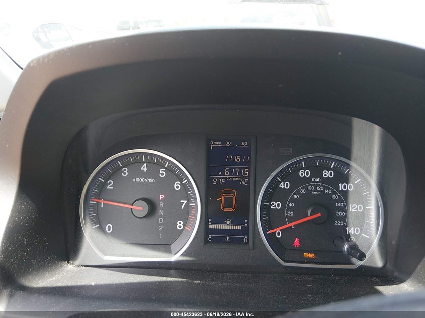 2011 Honda Cr-v VIN JHLRE3H70BC002072 IAAI salvage auction — FRONT END, Salvage (North Carolina), sold $1,700 on 2026-07-29 (photo 7)