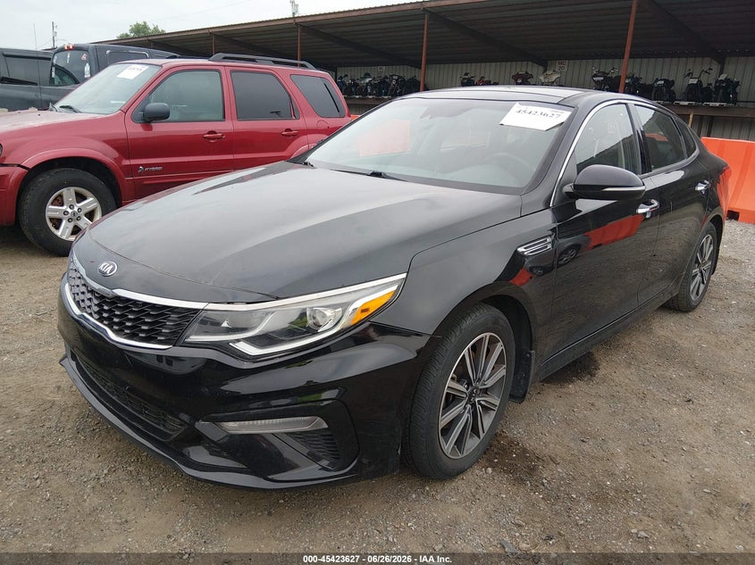 2019 Kia Optima VIN 5XXGT4L3XKG329597 IAAI salvage auction — FRONT END, Salvage (Ohio), sold $975 on 2026-07-15 (photo 2)