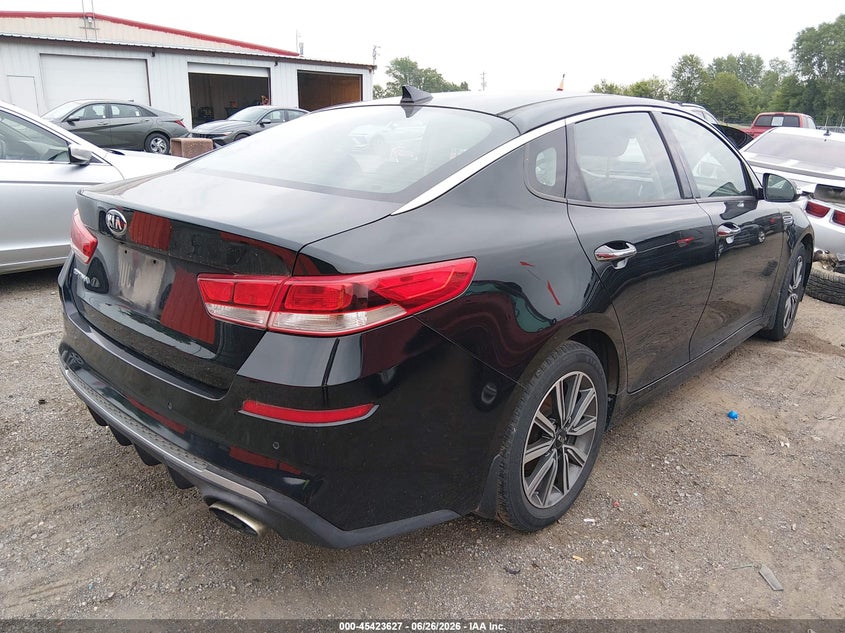 2019 Kia Optima VIN 5XXGT4L3XKG329597 IAAI salvage auction — FRONT END, Salvage (Ohio), sold $975 on 2026-07-15 (photo 4)
