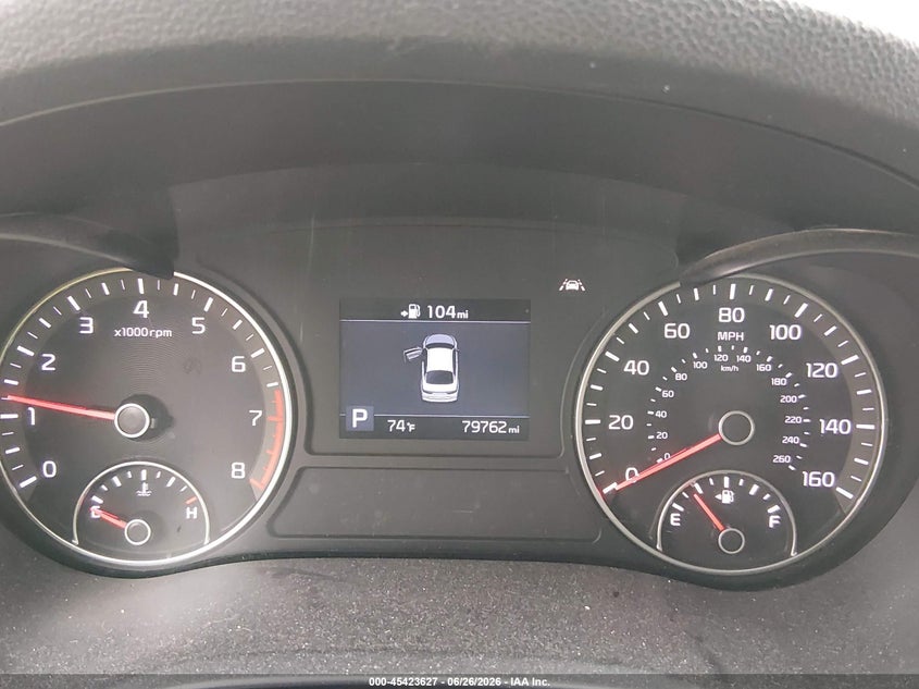 2019 Kia Optima VIN 5XXGT4L3XKG329597 IAAI salvage auction — FRONT END, Salvage (Ohio), sold $975 on 2026-07-15 (photo 7)