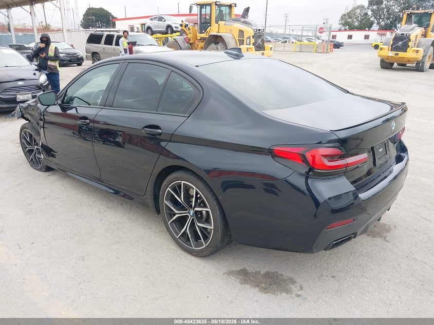 2022 BMW 5er VIN WBA13BK03NCL06813 IAAI salvage auction — FRONT END, Salvage (California), sold $16,650 on 2026-07-20 (photo 3)