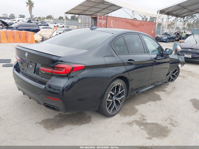 2022 BMW 5er VIN WBA13BK03NCL06813 IAAI salvage auction — FRONT END, Salvage (California), sold $16,650 on 2026-07-20 (photo 4)
