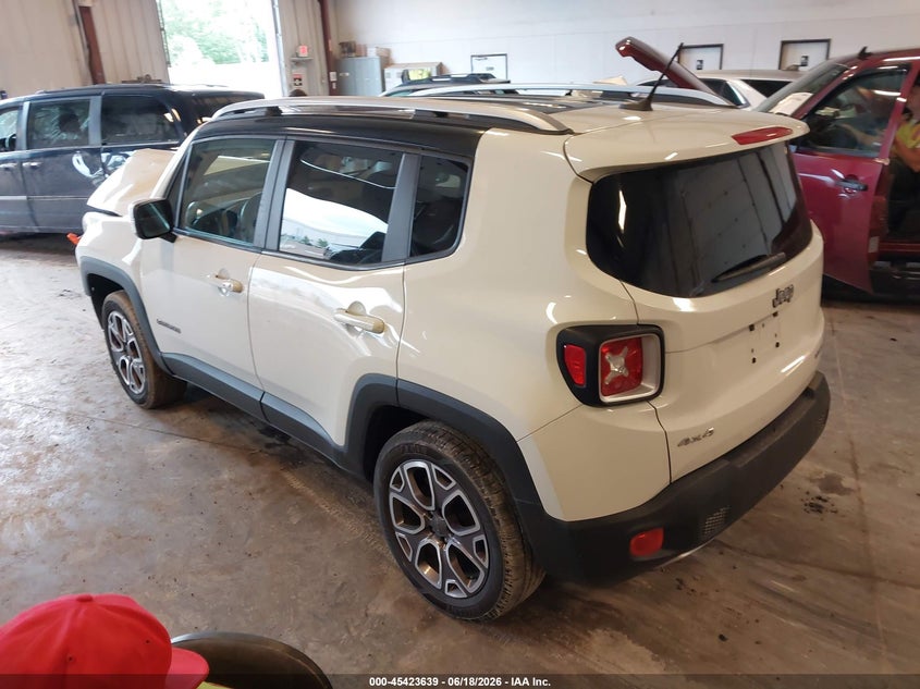 2017 Jeep Renegade VIN ZACCJBDB3HPF54933 IAAI salvage auction — FRONT END, Salvage Title, sold $700 on 2026-08-11 (photo 3)