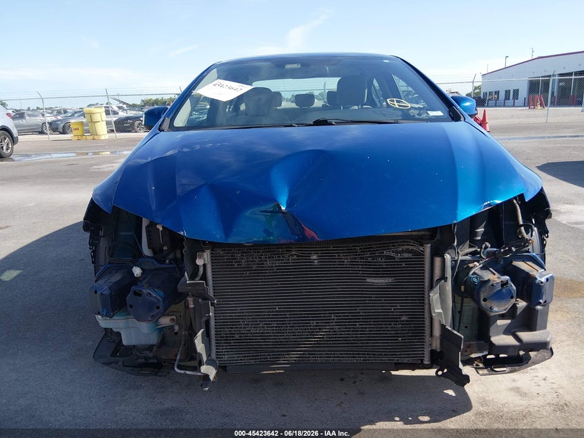2013 Honda Civic VIN 19XFB2F5XDE065809 IAAI salvage auction — FRONT END, Salvage (Illinois), sold $1,450 on 2026-08-01 (photo 6)