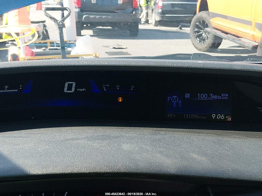 2013 Honda Civic VIN 19XFB2F5XDE065809 IAAI salvage auction — FRONT END, Salvage (Illinois), sold $1,450 on 2026-08-01 (photo 7)