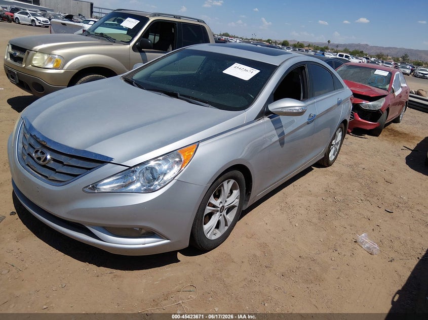 2011 Hyundai Sonata VIN 5NPEC4ACXBH139071 IAAI salvage auction — NORMAL WEAR, Clear-Dealer Only (Arizona), sold $325 on 2026-07-28 (photo 2)