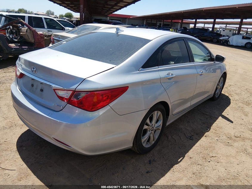 2011 Hyundai Sonata VIN 5NPEC4ACXBH139071 IAAI salvage auction — NORMAL WEAR, Clear-Dealer Only (Arizona), sold $325 on 2026-07-28 (photo 4)
