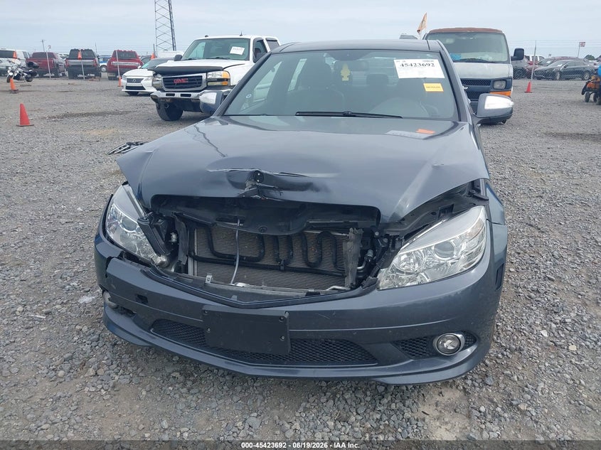 2008 Mercedes-benz C class VIN WDDGF81X48F054813 IAAI salvage auction — FRONT END, Salvage (Arkansas), sold $1,000 on 2026-07-29 (photo 6)