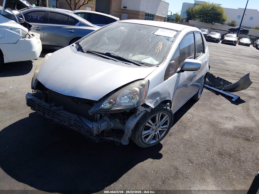 2011 Honda Fit VIN JHMGE8H59BC017720 IAAI salvage auction — LEFT FRONT, Salvage Certificate (California), sold $650 on 2026-07-10 (photo 2)