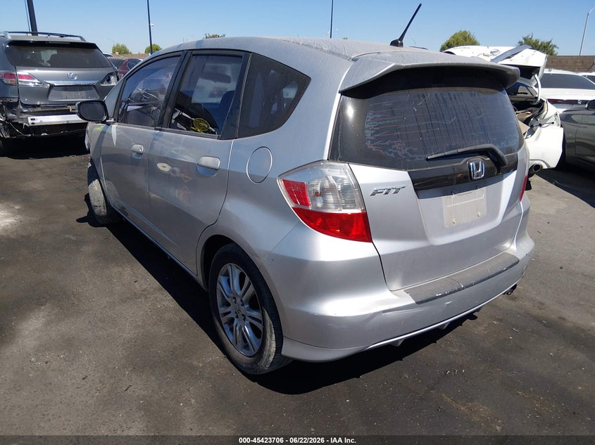 2011 Honda Fit VIN JHMGE8H59BC017720 IAAI salvage auction — LEFT FRONT, Salvage Certificate (California), sold $650 on 2026-07-10 (photo 3)