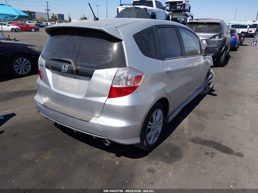 2011 Honda Fit VIN JHMGE8H59BC017720 IAAI salvage auction — LEFT FRONT, Salvage Certificate (California), sold $650 on 2026-07-10 (photo 4)